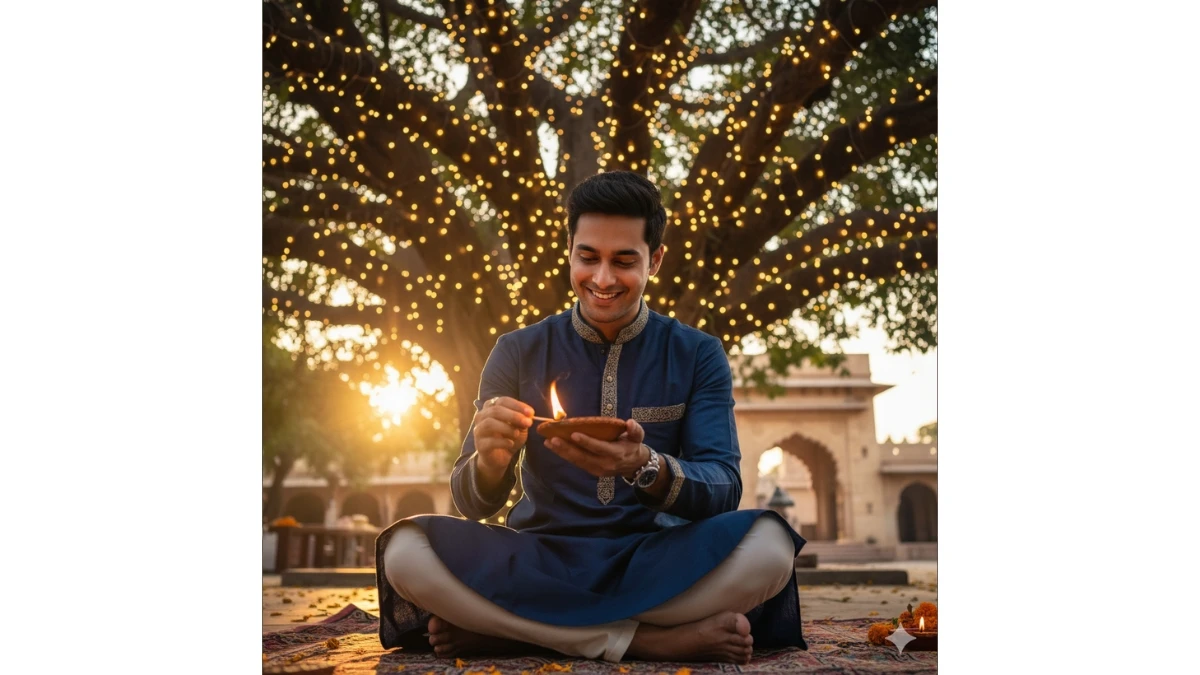 20 Instagram Trending Google Gemini AI Diwali Photo Editing Prompts Copy-Paste for Boys to create Retro 4K Stunning Portraits