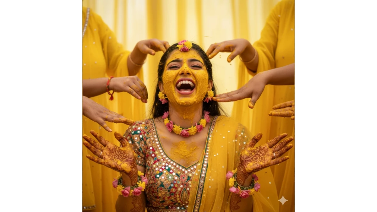 12 Google Gemini AI Photo Editing Haldi Function AI Prompts for Girls: Create Stunning Festival Portraits Instantly