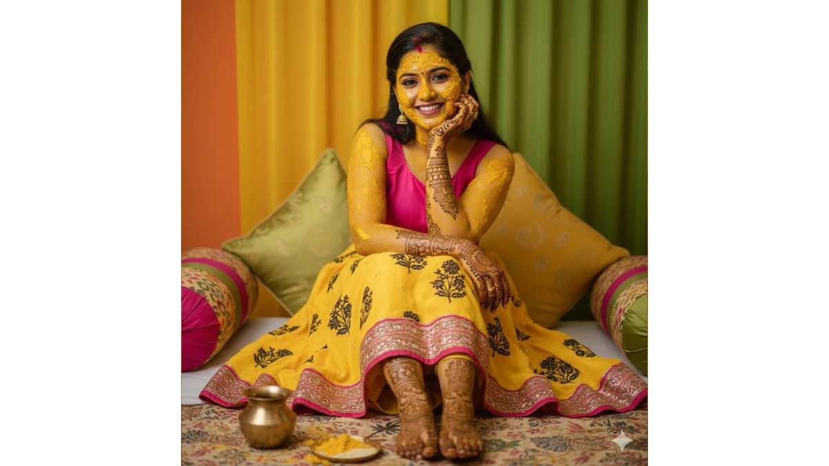 12 Google Gemini AI Photo Editing Haldi Function AI Prompts for Girls: Create Stunning Festival Portraits Instantly