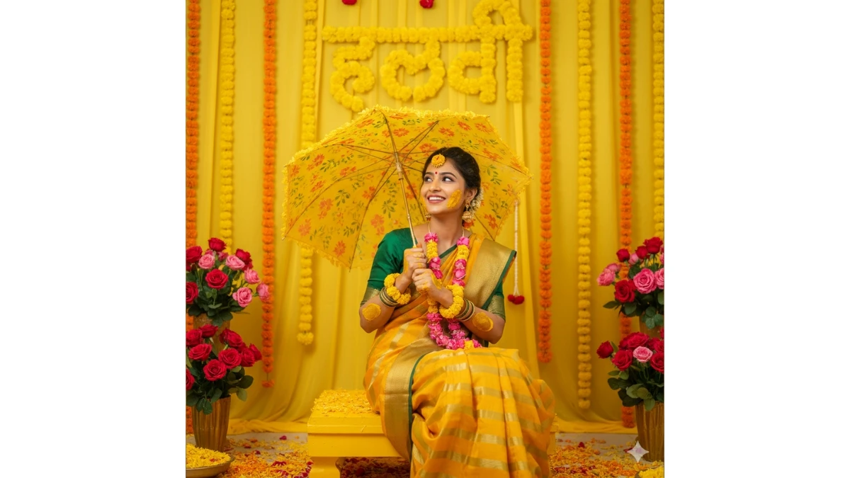 12 Google Gemini AI Photo Editing Haldi Function AI Prompts for Girls: Create Stunning Festival Portraits Instantly