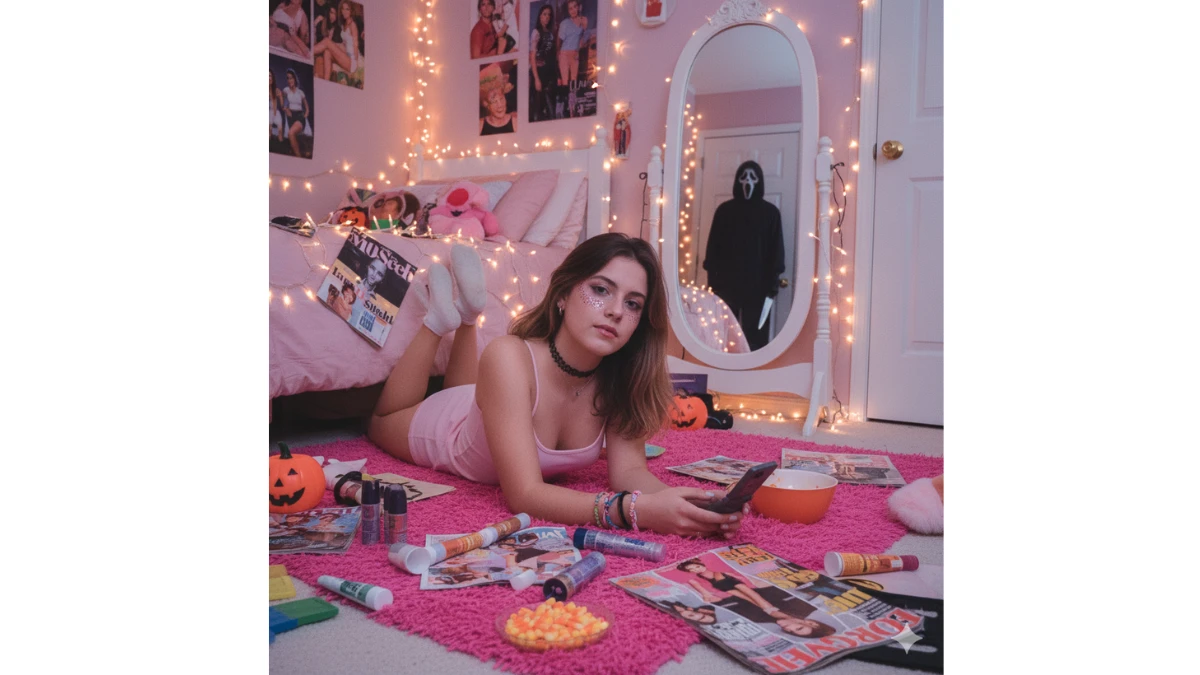 10 Best Gemini AI Viral Halloween Photo Editing Prompts Copy Paste for Girls - Viral Ghostface & Y2K Fashion