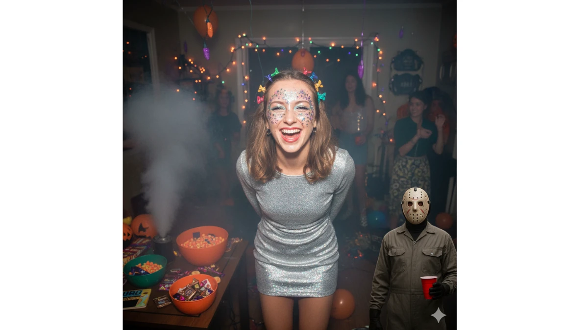 10 Best Gemini AI Viral Halloween Photo Editing Prompts Copy Paste for Girls - Viral Ghostface & Y2K Fashion