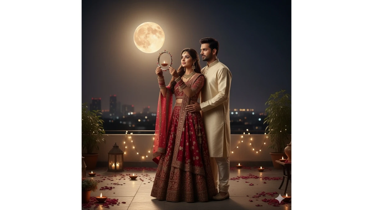 5 ChatGPT Karwa Chauth Photo Editing Prompts To Create Festive HD Portraits Using Gemini AI