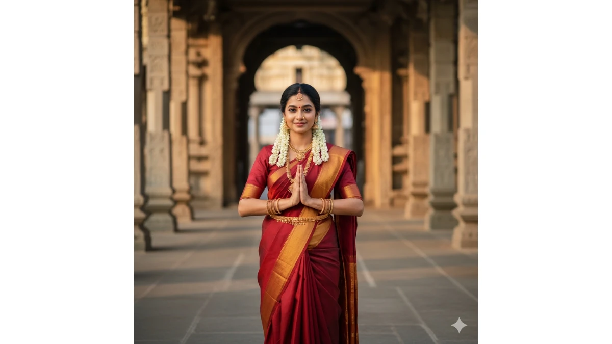 10 Hyper Realistic Kerala Heritage Portraits Gemini AI Photo Editing Prompts for Girls Inspired by Backwaters, Kasavu Sarees & Traditional Monuments