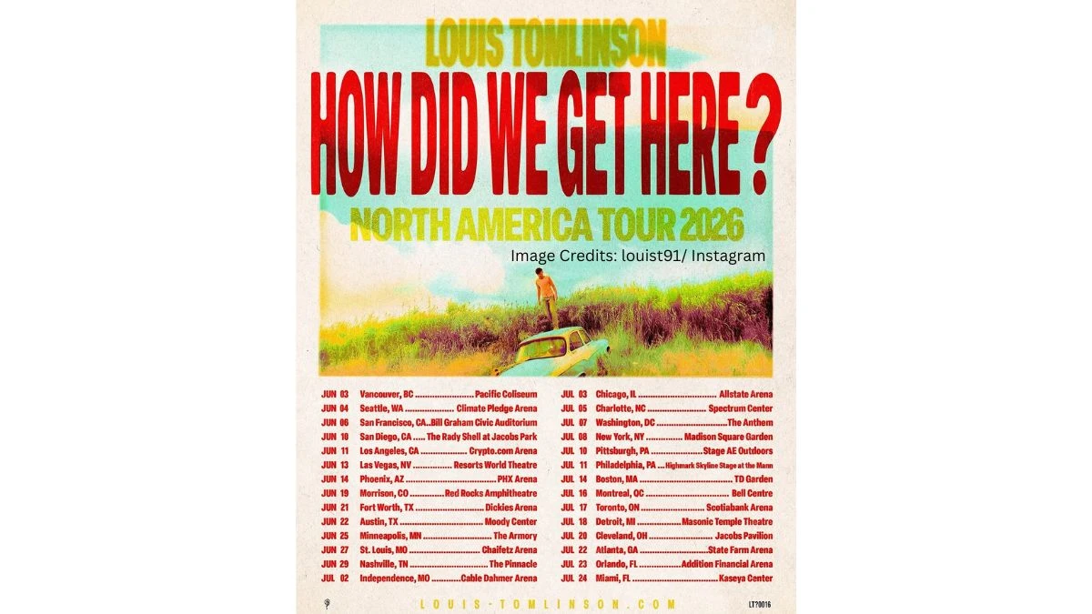 Louis Tomlinson Announces North American Tour for 2026 – Dates, Venues & Tickets