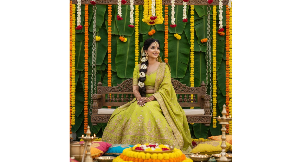10 Stunning Gemini AI Mehndi Photoshoot Prompts for Girls to Create Cinematic Mehndi Photoshoots