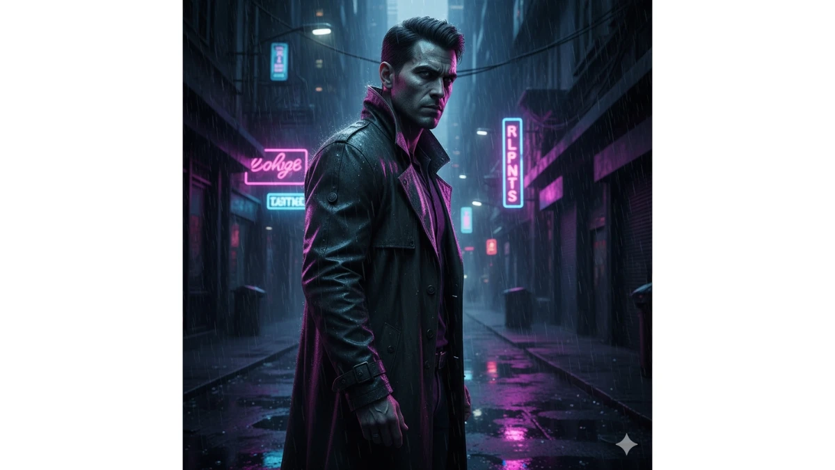 10 MidJourney AI Photo Editing Prompts Copy-Paste for Boys to Create Stunning 4K Ultra-Quality Neon Cyberpunk Portraits
