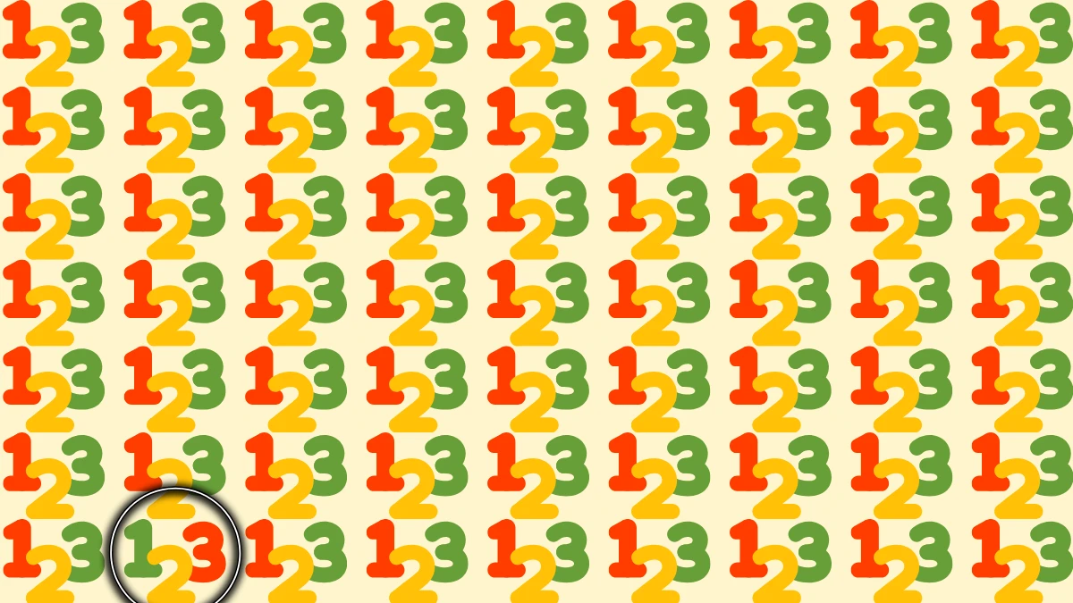 Optical Illusion: Find the Different One in the Picture in 5 seconds!