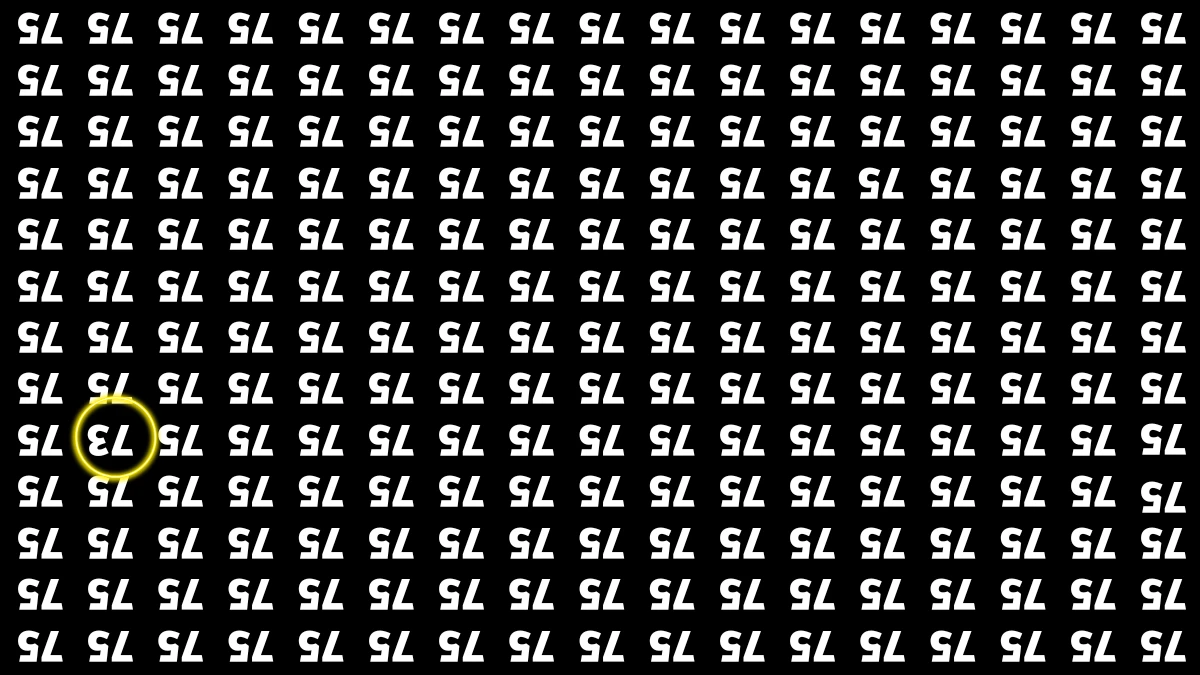 Optical Illusion IQ Test: Are You A Genius? Within 7 Seconds Spot The Inverted 73 among Inverted 75s