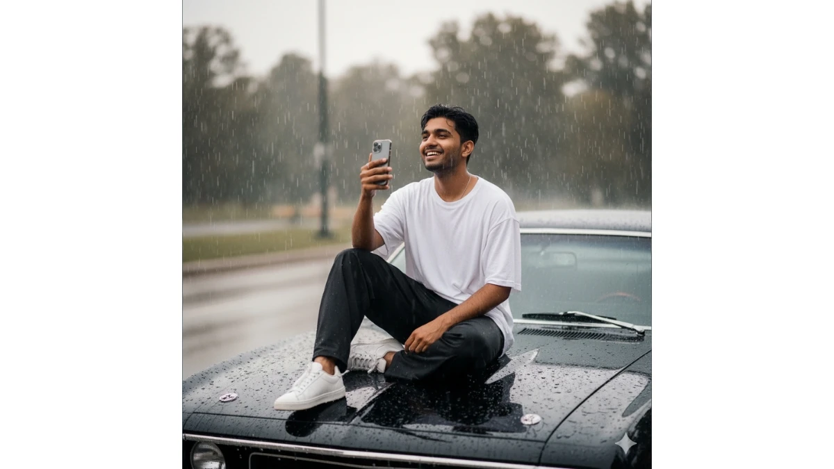 8 Instagram Trending ChatGPT Photo Editing Prompts for Boys to Create Cinematic 8K Rain Effect Portraits That Go Viral Instantly