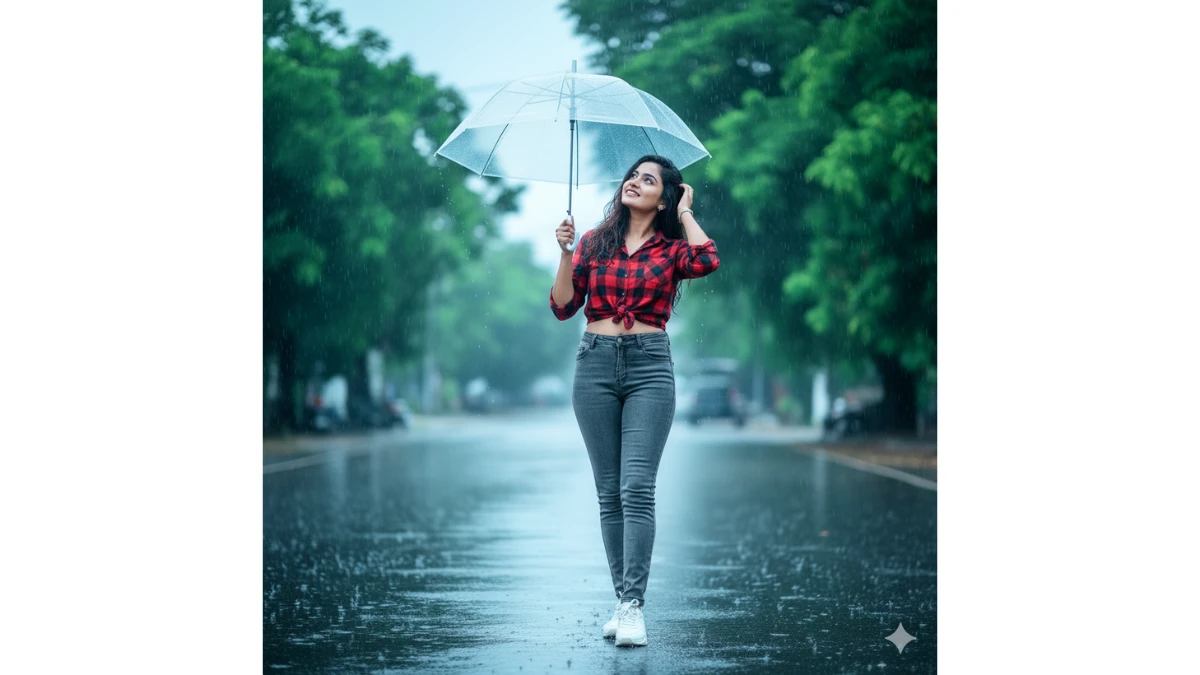 3 Gemini AI Rainy Photo Editing Prompts Copy-Paste for Boys, Girls & Couples