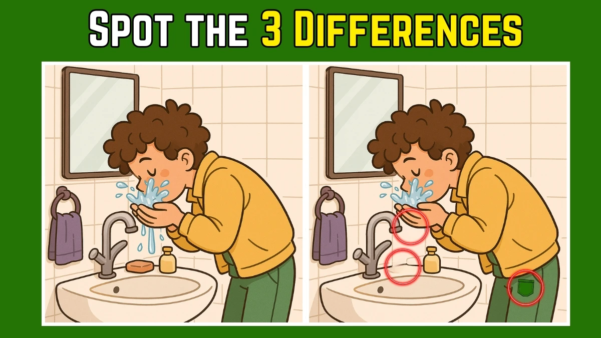 Spot the Difference: Only a real Sherlock Holmes Can Spot the 3 Differences in this Image in 8 Secs