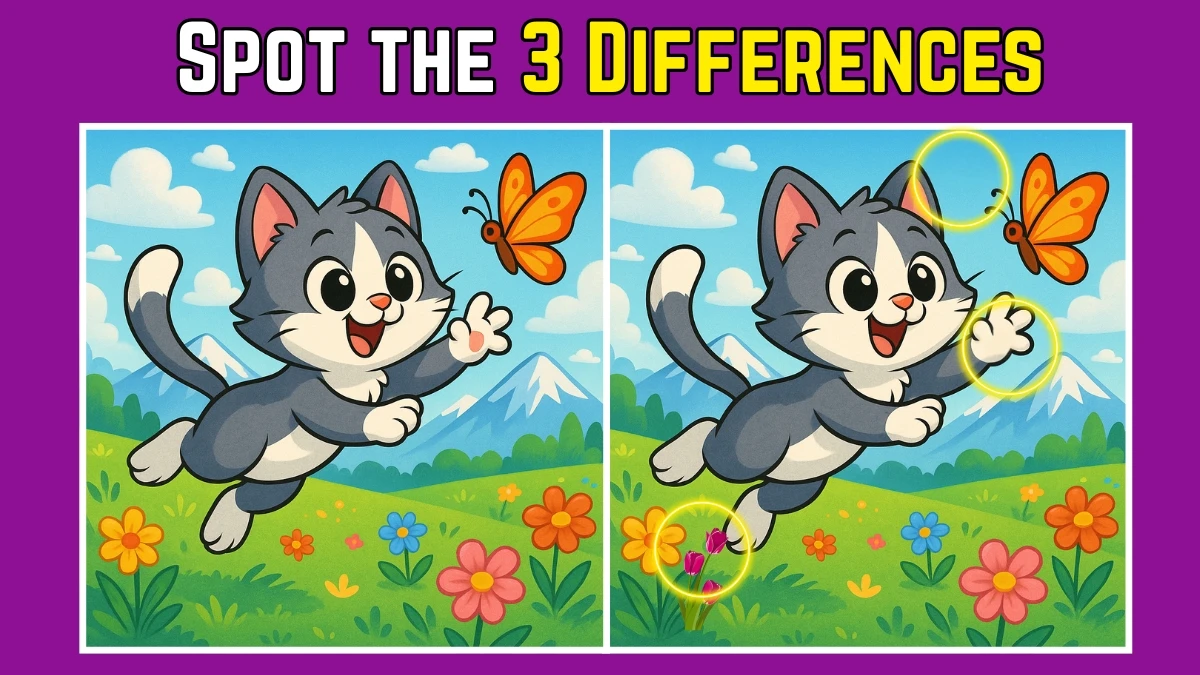 Spot the Difference: Only a real Sherlock Holmes Can Spot the 3 Differences in this Image in 8 Secs