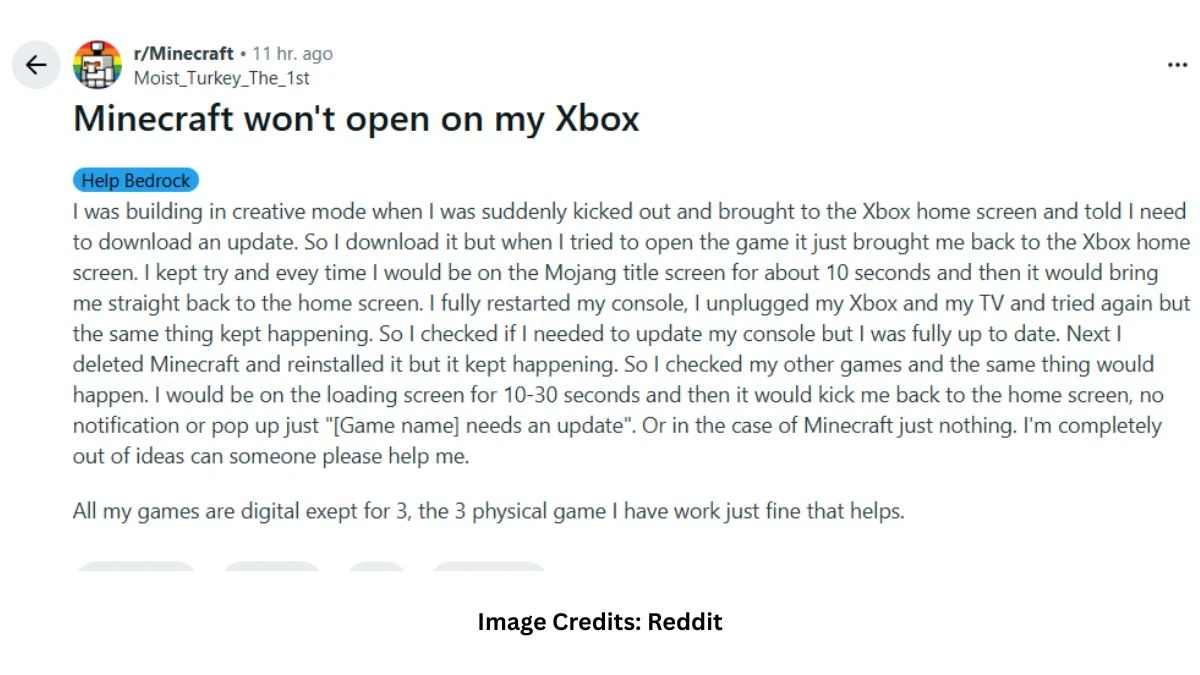 Why Is Minecraft Not Working On Xbox One? How To Fix Minecraft Not Working On Xbox One?