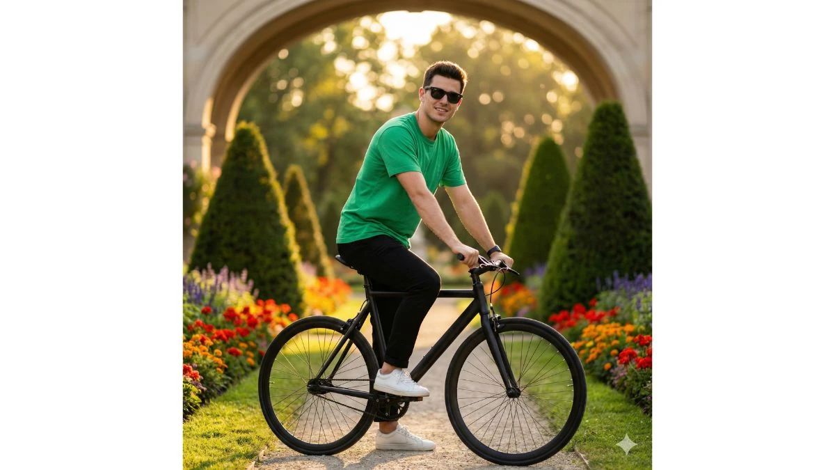 13 Trending Google Gemini AI Photo Editing Prompts for Men to Create Viral Cinematic Cycling Portraits