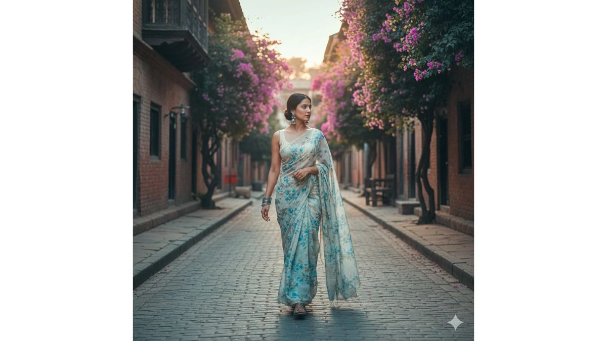 Trending 10 Gemini AI Prompt for Girl in Saree: Create a Stunning Look