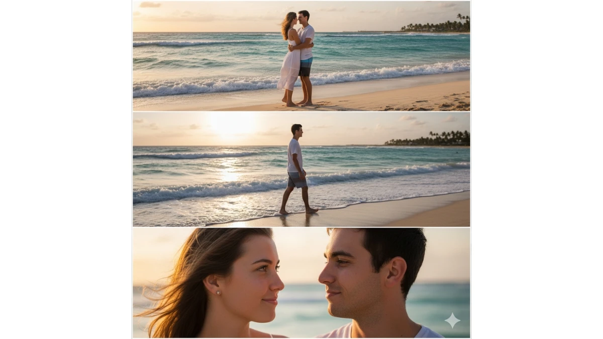 15 Viral Aesthetic Beach Gemini AI Photo Editing Prompts for Boys, Girls, and Couples