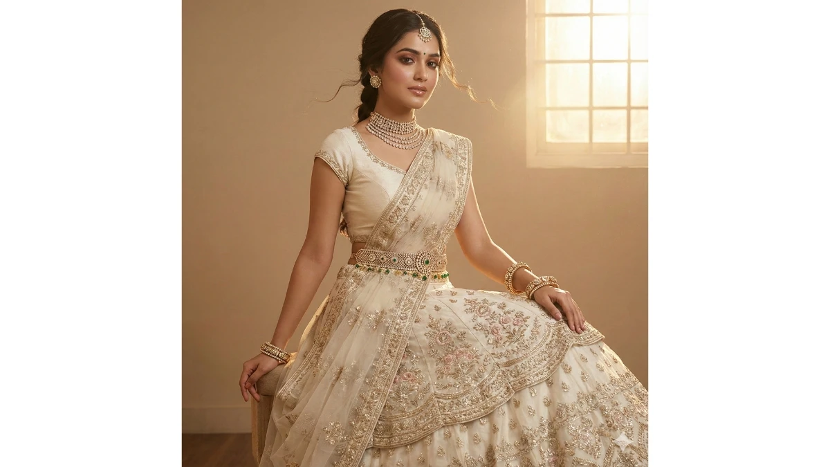 8 Trending Google Gemini AI Photo Editing Prompts for Women to Create Ultra-Realistic Bridal Lehenga Portraits