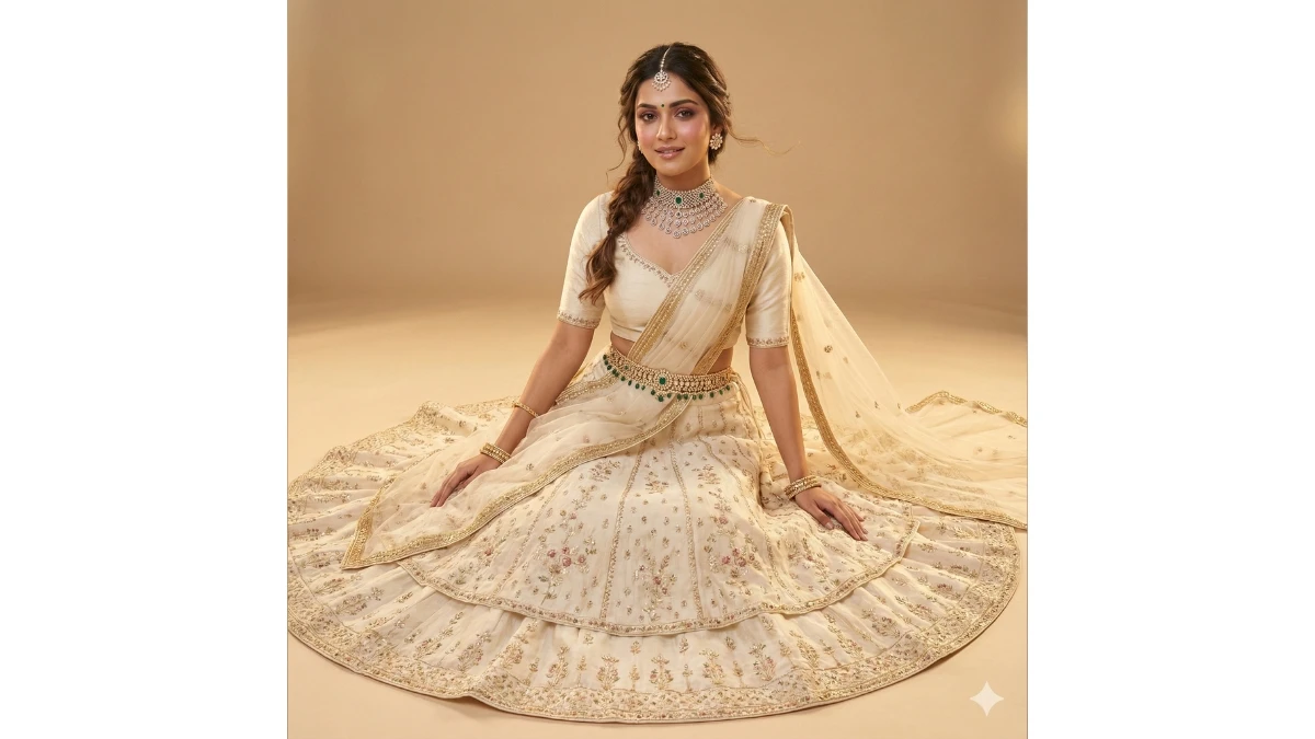 8 Trending Google Gemini AI Photo Editing Prompts for Women to Create Ultra-Realistic Bridal Lehenga Portraits