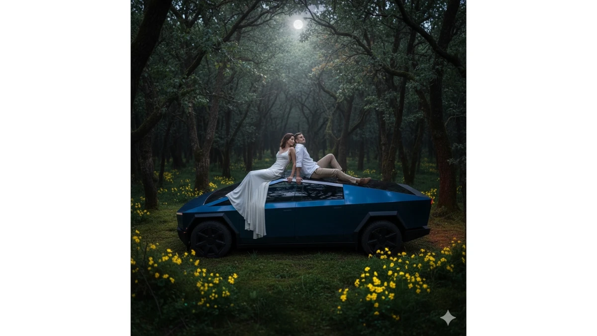 5 Cinematic Drone Shot Gemini AI Photo Editing Prompts That Make Couples Look Straight Out of a Film