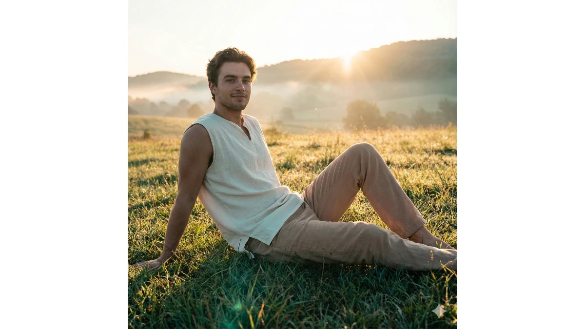 12 Google Gemini AI Photo Editing Prompts for Men to Create Viral Dreamy Cinematic Meadow Portraits