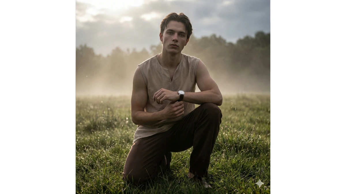 12 Google Gemini AI Photo Editing Prompts for Men to Create Viral Dreamy Cinematic Meadow Portraits