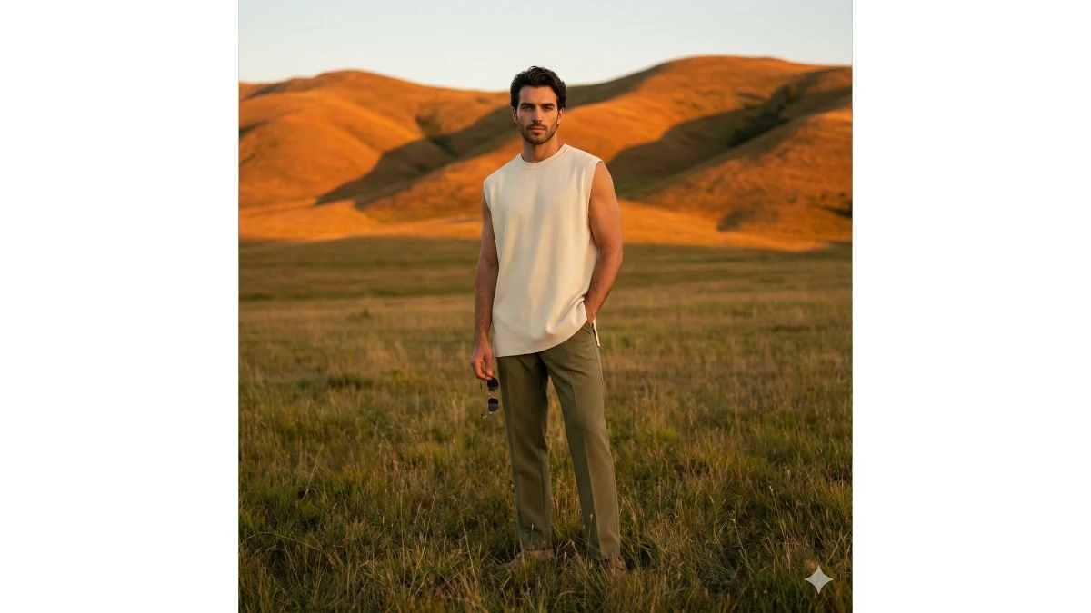 12 Google Gemini AI Photo Editing Prompts for Men to Create Viral Dreamy Cinematic Meadow Portraits