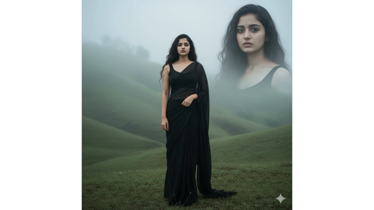 6 Trending Gemini AI Double Exposure Photo Editing Prompts for Girls to Create Retro Vintage Aesthetic Stunning 8K Portraits