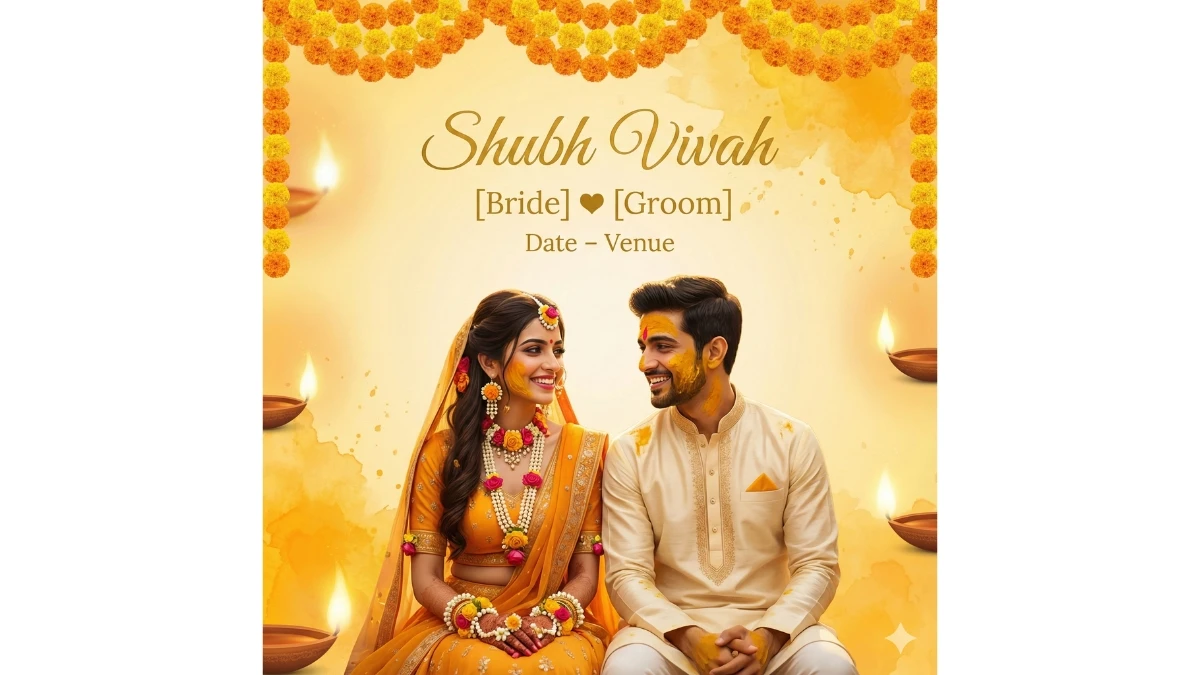 8 Free Gemini AI Wedding Card Photo Editing Prompts for Stunning, Professional-Quality Designs