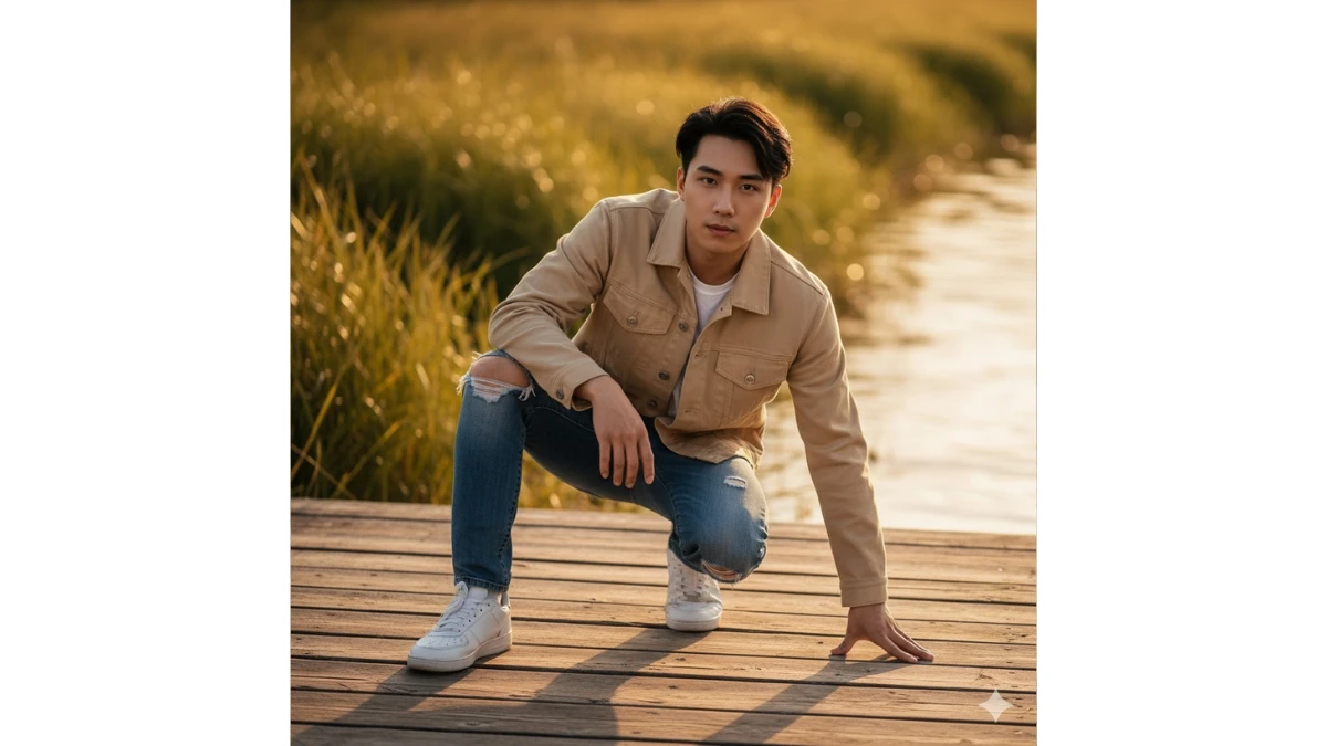 12 Google Gemini AI Photo Editing Prompts to Create Stunning 8K Hyper Realistic Golden Hour Dock Portraits