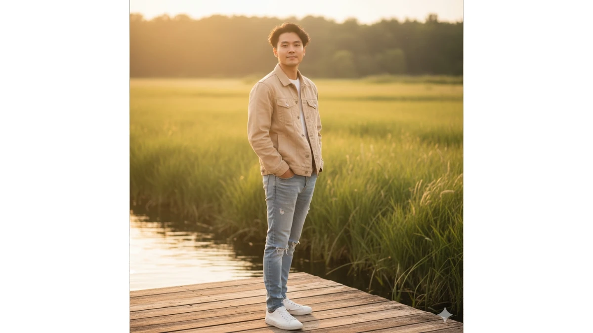 12 Google Gemini AI Photo Editing Prompts to Create Stunning 8K Hyper Realistic Golden Hour Dock Portraits