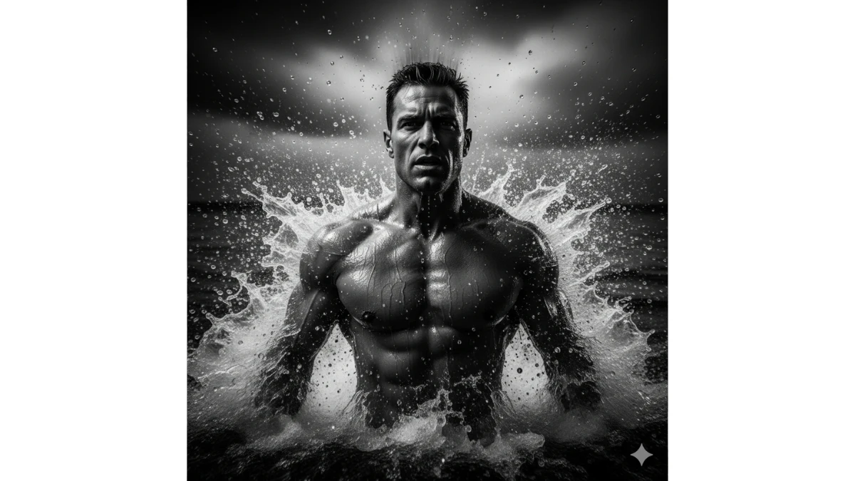 Create 15 Stylish 80's-Inspired Black and White Portraits using Gemini AI: Top Photo Editing Prompts for Boys & Girls in 2025