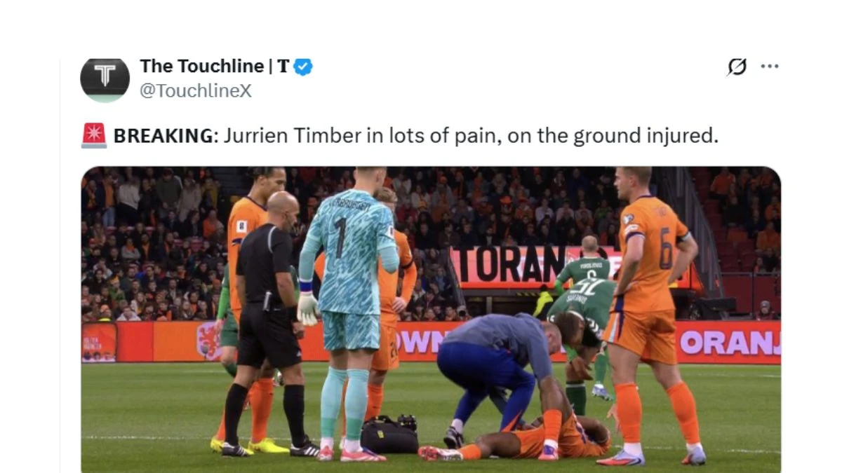 Jurrien Timber Injury Update: Quick Recovery After Scare in Netherlands Match