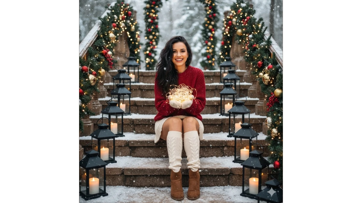 10 Gemini AI Photo Editing Prompts to Create Hyper-Realistic Magical Christmas and Winter-Themed Festive Portraits