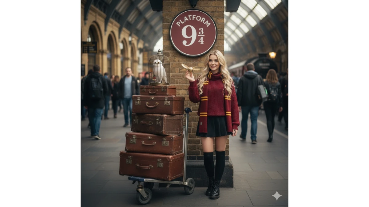 5 Viral Gemini AI Photo Editing Prompts for Girls to Create Magical Harry Potter–Style 8K Portraits Everyone’s Talking About