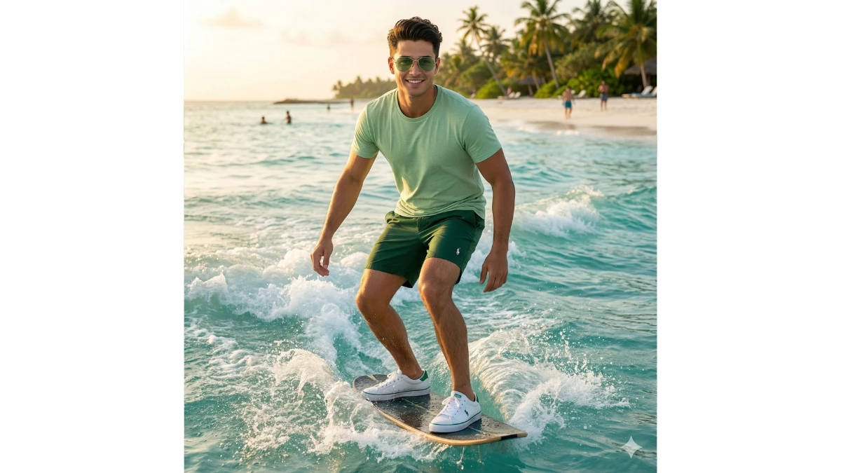 10 Google Gemini AI Photo Editing Prompts for Boys to Generate Ultra-Realistic Maldives Beach Lifestyle Images