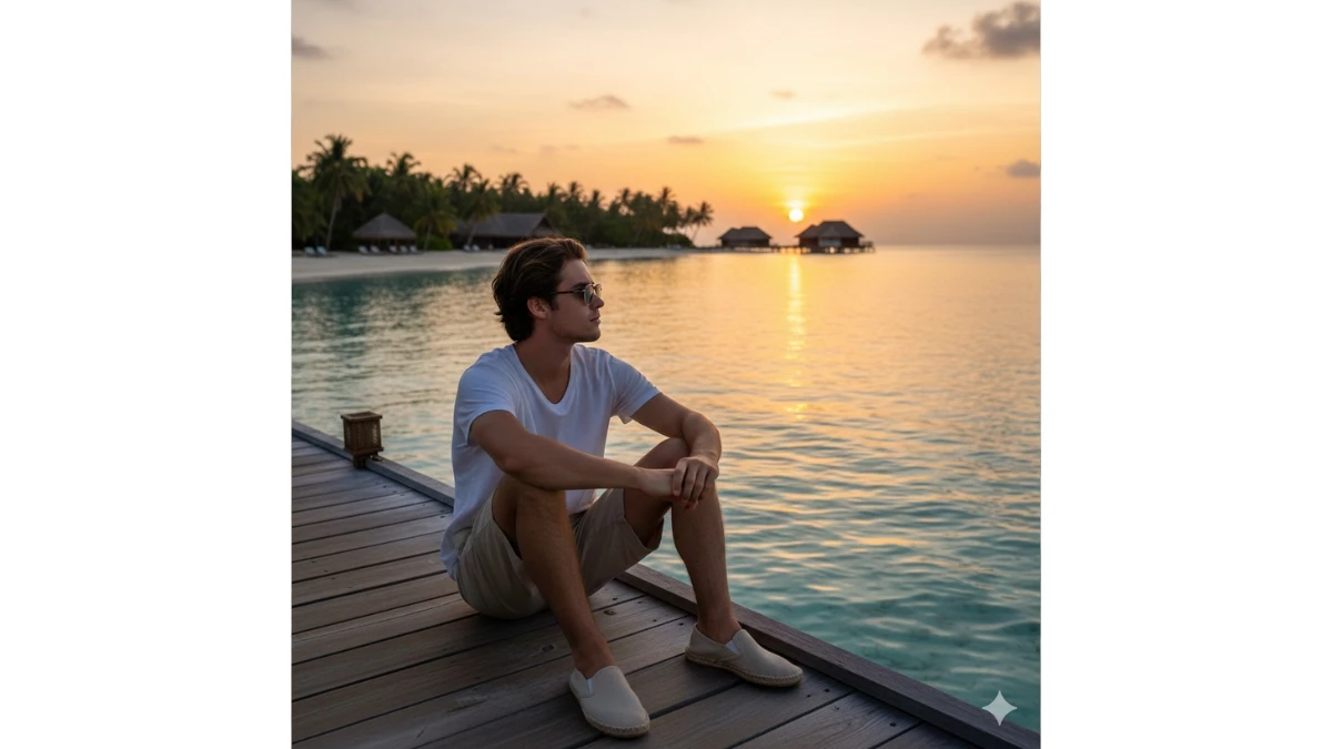 10 Google Gemini AI Photo Editing Prompts for Boys to Generate Ultra-Realistic Maldives Beach Lifestyle Images