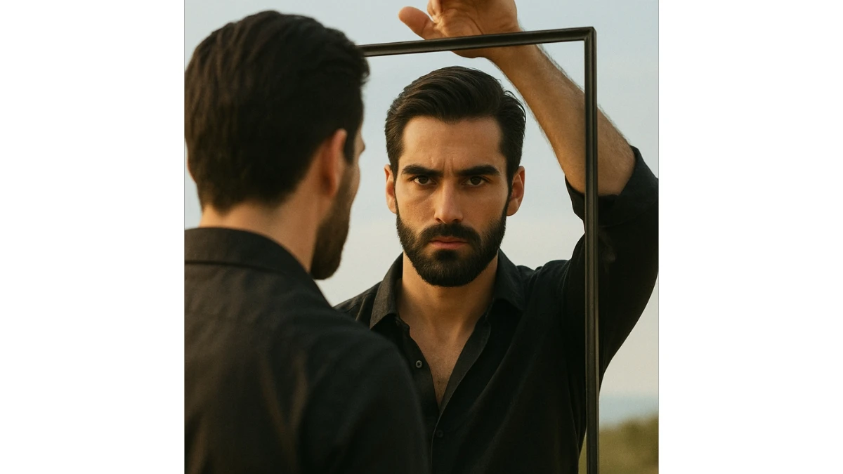 5 ChatGPT AI Photo Editing Prompts for Boys to Create Cinematic Mirror Reflection Portraits in 8K