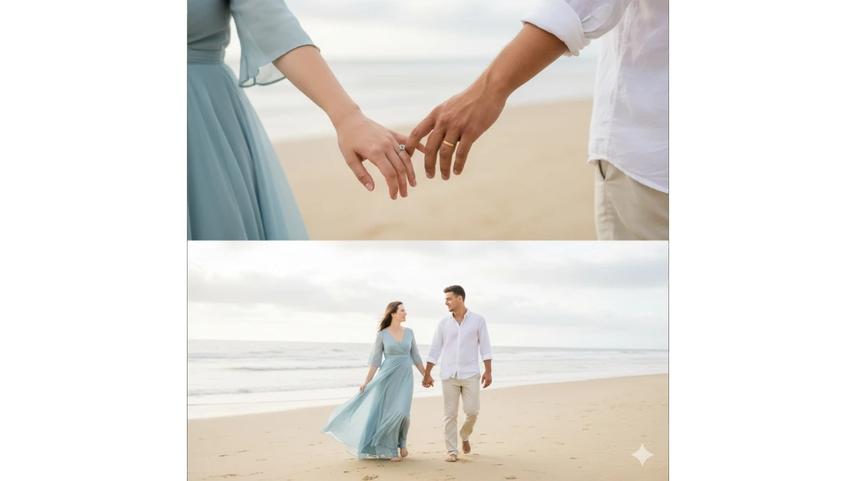 6 Pre-Wedding Gemini AI Photo Editing Prompts to Capture The Magic of Two Souls Becoming One