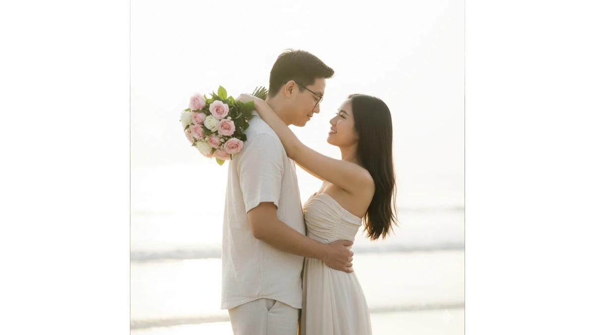 10 Couple Romantic Pre-Wedding Shoot Prompts for Gemini AI to Create Hyper-Realistic Cinematic Portraits in 8K