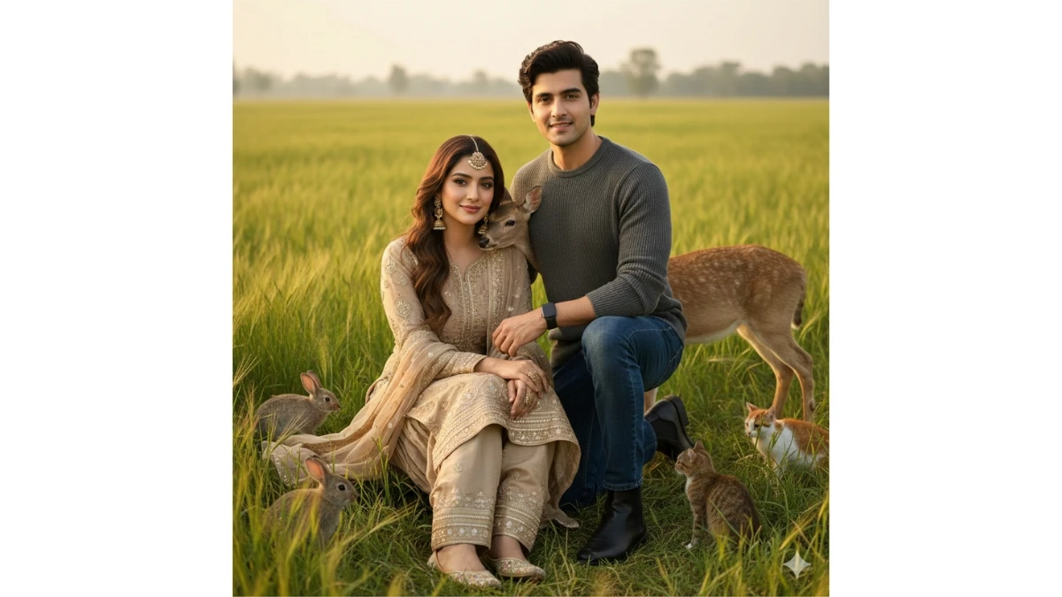 7 Unique Google Gemini AI Photo Editing Prompts for Couples to Create Ultra-Realistic Romantic Wildlife Field Portraits