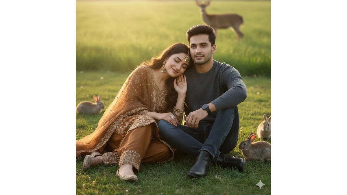 7 Unique Google Gemini AI Photo Editing Prompts for Couples to Create Ultra-Realistic Romantic Wildlife Field Portraits