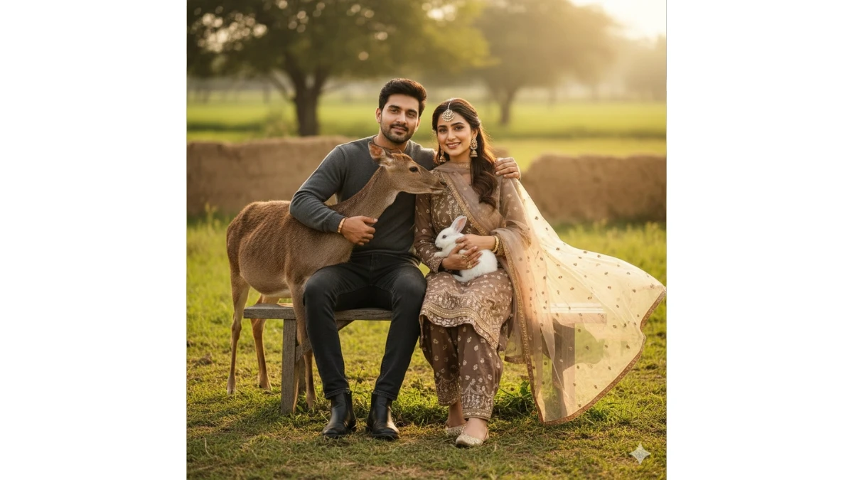 7 Unique Google Gemini AI Photo Editing Prompts for Couples to Create Ultra-Realistic Romantic Wildlife Field Portraits