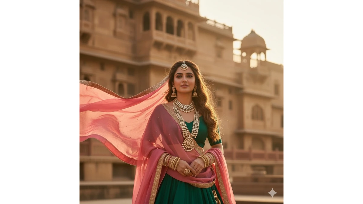 10 ChatGPT AI Photo Editing Prompts for Girls to Create 8K Ultra-Realistic Royal Heritage Portraits in Cinematic Glow