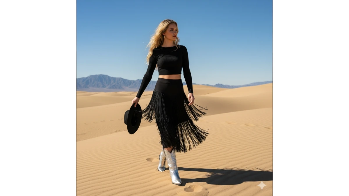 10 Google Gemini AI Photo Editing Prompts for Girls to Create Bold and Stylish Desert-Themed Portraits