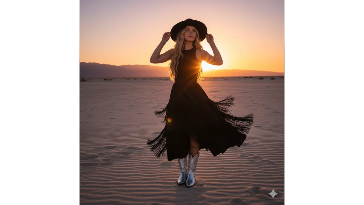 10 Google Gemini AI Photo Editing Prompts for Girls to Create Bold and Stylish Desert-Themed Portraits