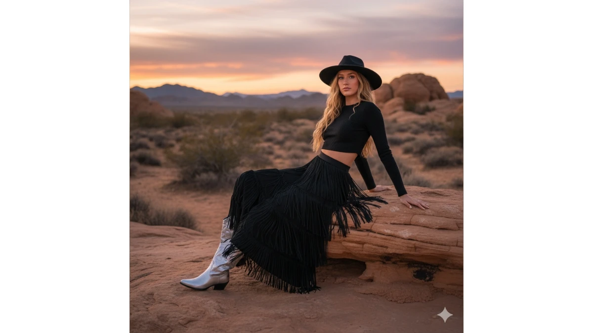 10 Google Gemini AI Photo Editing Prompts for Girls to Create Bold and Stylish Desert-Themed Portraits