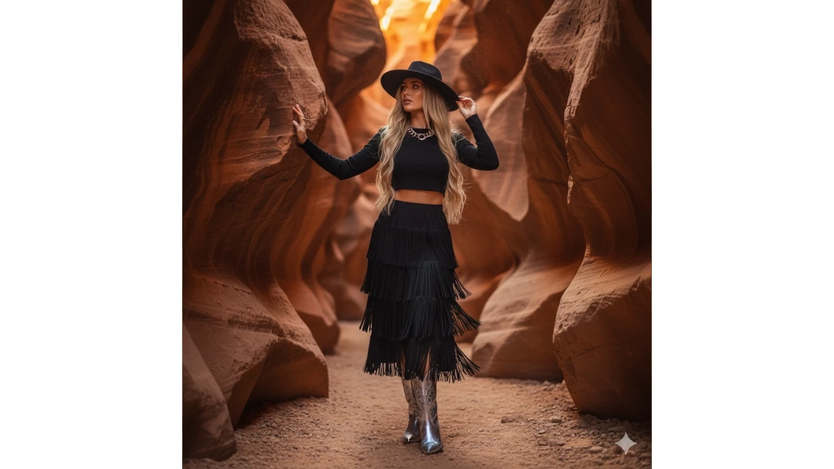 10 Google Gemini AI Photo Editing Prompts for Girls to Create Bold and Stylish Desert-Themed Portraits