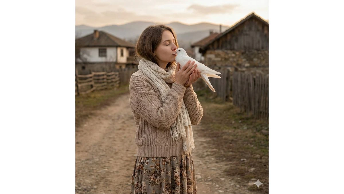 13 Unique Google Gemini AI Photo Editing Prompts for Girls to Create Realistic Kashmiri Village Portraits with Pigeons