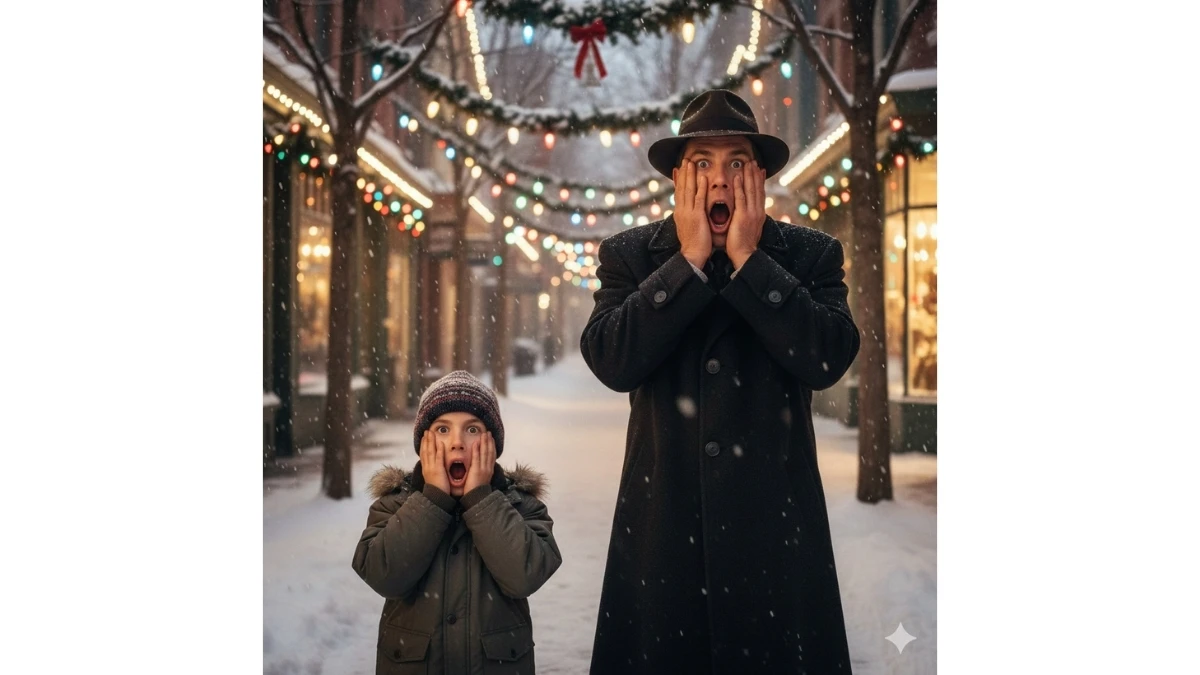 5 Viral Gemini AI Photo Editing Prompts to Create Home Alone-Style Cinematic Fun Portraits